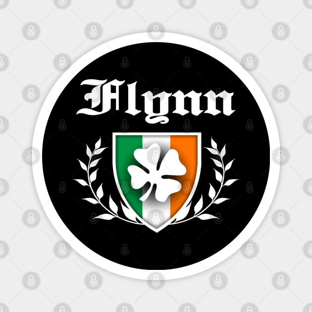 Flynn Shamrock Crest Magnet by robotface